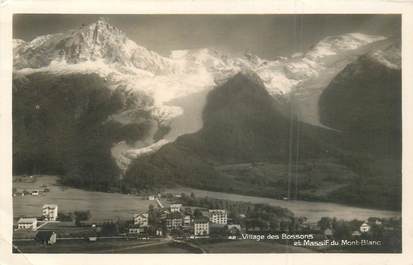 CPA FRANCE 74 "Les Bossons, le Mont Blanc"