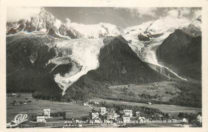 CPA FRANCE 74 "Les Bossons, le Mont Blanc"