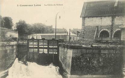 / CPA FRANCE 58 "Cosne sur Loire, la chute du Nohain"