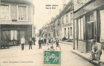 / CPA FRANCE 58 "Tannay, rue de Bèze"