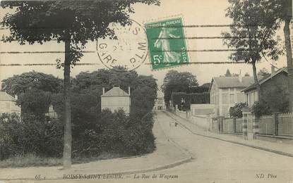 CPA FRANCE 94 "Boissy Saint Léger, Rue de Wagram"