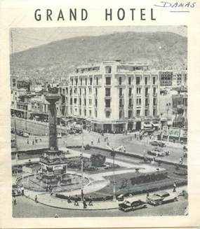 CPA DEPLIANT SYRIE "Damas, Grand Hotel"