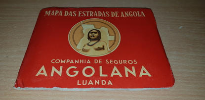 CPA DEPLIANT AVEC CARTE ANGOLA