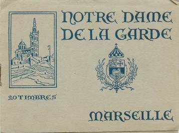 CARNET 20 TIMBRES NOTRE DAME DE LA GARDE à Marseille (France 13)