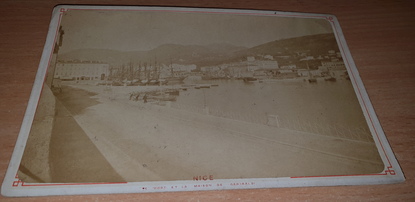 PHOTOGRAPHIE FRANCE 06 "Nice, le port et la Maison de Garibaldi"