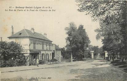 CPA FRANCE 94 "Boissy Saint Léger, Rue de Paris"