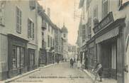 38 Isere CPA FRANCE 38 "Pont de Beauvoisin, grande rue"