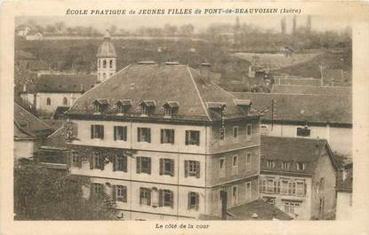 CPA FRANCE 38 "Pont de Beauvoisin, Ecole pratique de jeunes filles"