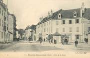 38 Isere CPA FRANCE 38 "Pont de Beauvoisin, rue de la gare"