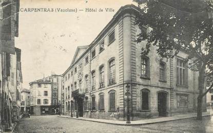 CPA FRANCE 84 "Carpentras, Hotel de ville"