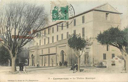 CPA FRANCE 84 "Carpentras, le Théâtre municipal"