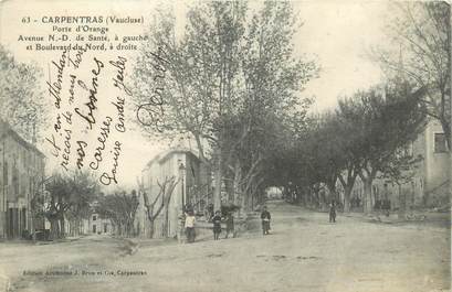 CPA FRANCE 84 "Carpentras, Porte d'Orange"