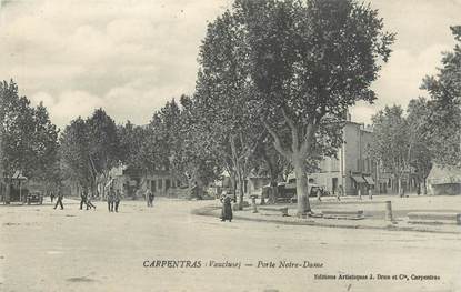 CPA FRANCE 84 "Carpentras, Porte Notre Dame"