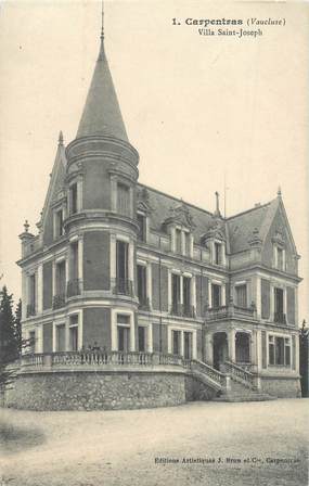 CPA FRANCE 84 "Carpentras, Villa Saint Joseph"