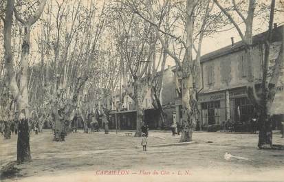 CPA FRANCE 84 "Cavaillon, Place du Clos"