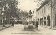 84 Vaucluse CPA FRANCE 84 "Cavaillon, Place Castille Blaze"