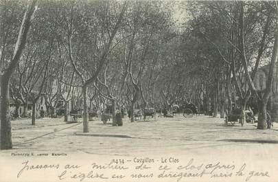 CPA FRANCE 84 "Cavaillon, Le Clos"