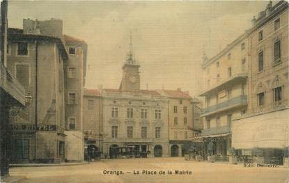 CPA FRANCE 84 "Orange, Place de la Mairie"