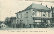 55 Meuse CPA FRANCE 55 "Revigny, rue de la tresse et place de la gare"