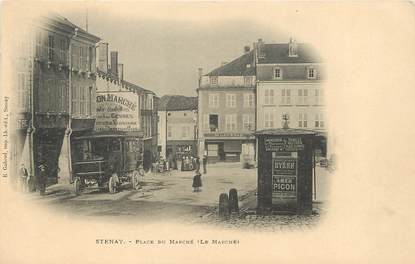 / CPA FRANCE 55 "Stenay, place du marché"