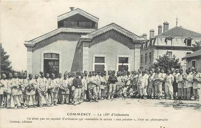 / CPA FRANCE 55 "Commercy, le 155ème d'infanterie" / CACHET MILITAIRE