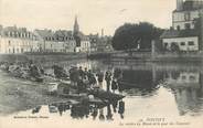 56 Morbihan CPA FRANCE 56 "Pontivy, la rivière Le Blavet et le quai des Couvents"