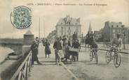 56 Morbihan CPA FRANCE 56 "Pontivy, Place Nationale, banque La Caisse d'Epargne"