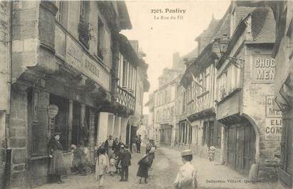 CPA FRANCE 56 "Pontivy, Rue du Fil"