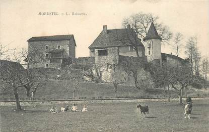 CPA FRANCE 38 "Morestel, la Balmette"