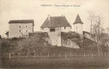 CPA FRANCE 38 "Morestel, Ferme et chapelle de Balmette"