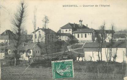 CPA FRANCE 38 "Morestel, Quartier de l'Hopital"