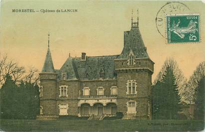 CPA FRANCE 38 "Morestel, Chateau de Lancin"