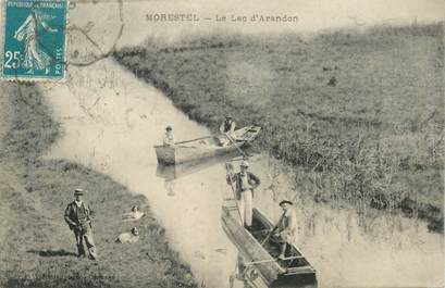 CPA FRANCE 38 "Morestel, Le Lac d'Arandon"