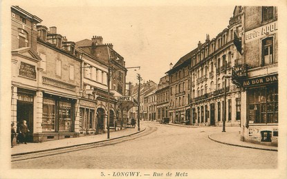 CPA FRANCE 54 "Longwy, rue de Metz"