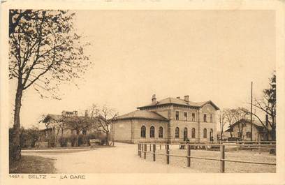 CPA FRANCE 67 "Seltz, la gare"