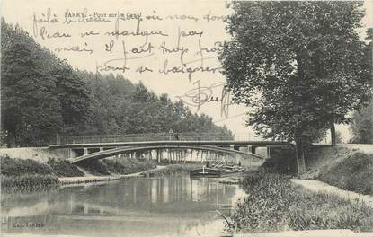 CPA FRANCE 51 "Sarry, pont sur le Canal"