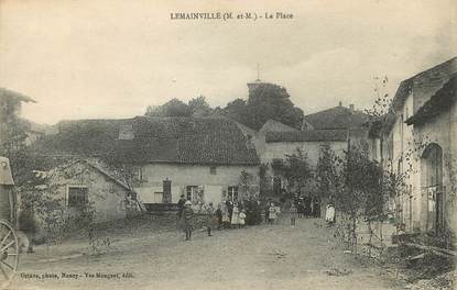 CPA FRANCE 54 "Lemainville, la place"