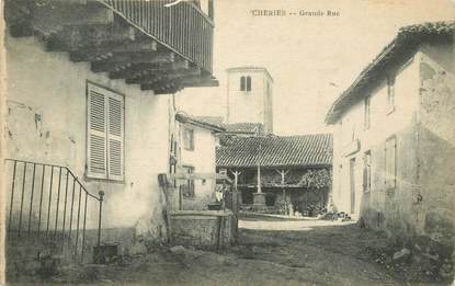 CPA FRANCE 42 "Cherier, la grande rue"