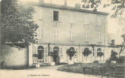 CPA FRANCE 42 "Cadollon, le chateau"