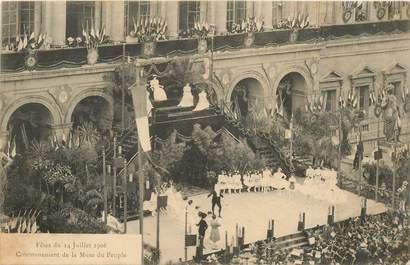 CPA FRANCE 42 "Saint Etienne, Fêtes du 14 juillet 1906"