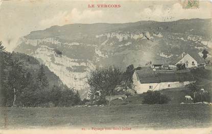 CPA FRANCE 26 "Le Vercors, Saint Julien"