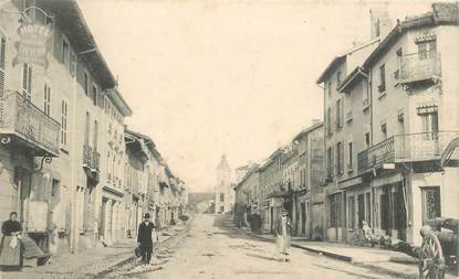 CPA FRANCE 01 "Meximieux, avenue de Lyon"