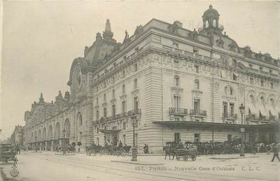 CPA FRANCE 75007 "Paris, Nouvelle Gare d'Orléans"