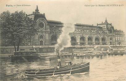 CPA FRANCE 75007 "Paris, Gare d'Orléans"