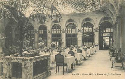 CPA FRANCE 75009 "Paris, Grand Hotel Café de la Paix"