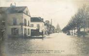 75 Pari CPA FRANCE 75012 "Paris, Inondations 1910, Quai de la Rapée"