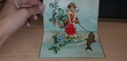 Fantaisie RARE CPA FANTAISIE POP UP / ANGE