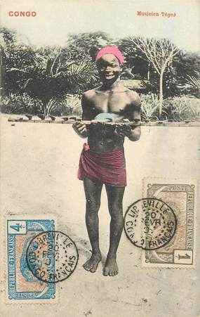 CPA CONGO "Musicien Tégué"