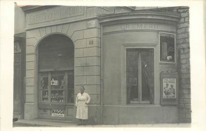 CARTE PHOTO FRANCE 06 "Cannes, 2 rue G. Clémenceau, Crèmerie Primeurs"