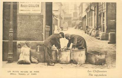 CPA FRANCE 75 "Paris, petits métiers, Les Chiffonniers"